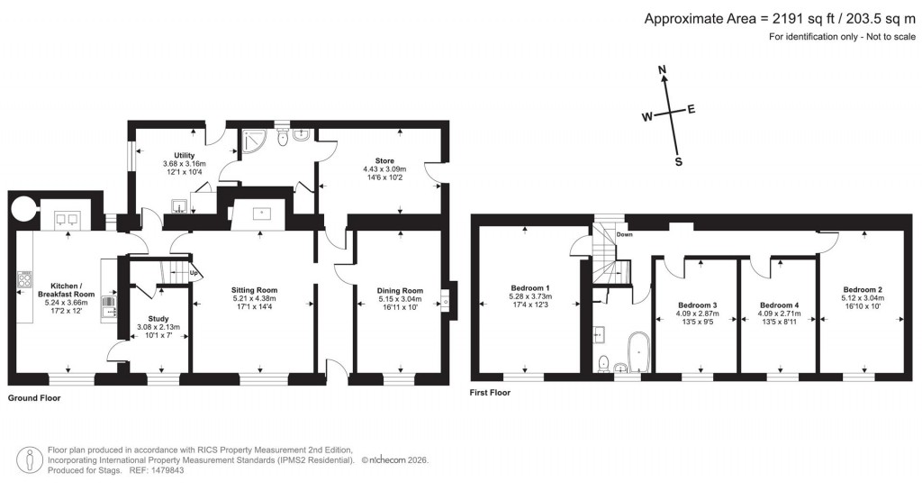 Floorplans For Silverton, Exeter