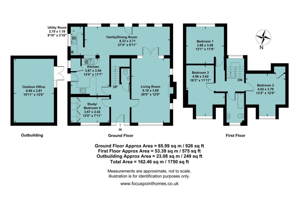 Floorplans For Broad Gap, Bodicote, Banbury