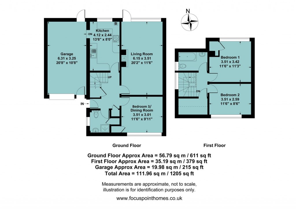 Floorplans For Freemans Road, Bodicote