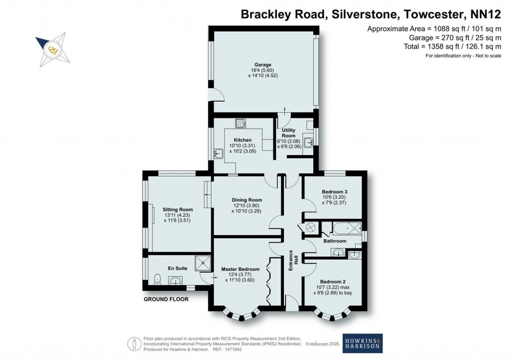 Floorplans For Brackley Road, Silverstone, NN12