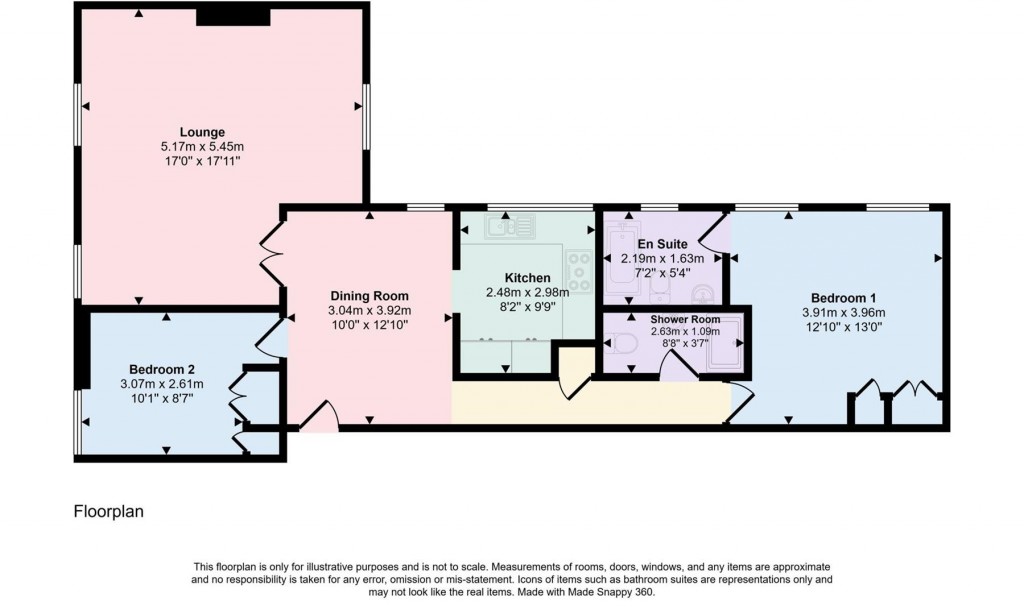 Floorplans For Barrack Street, Bridport