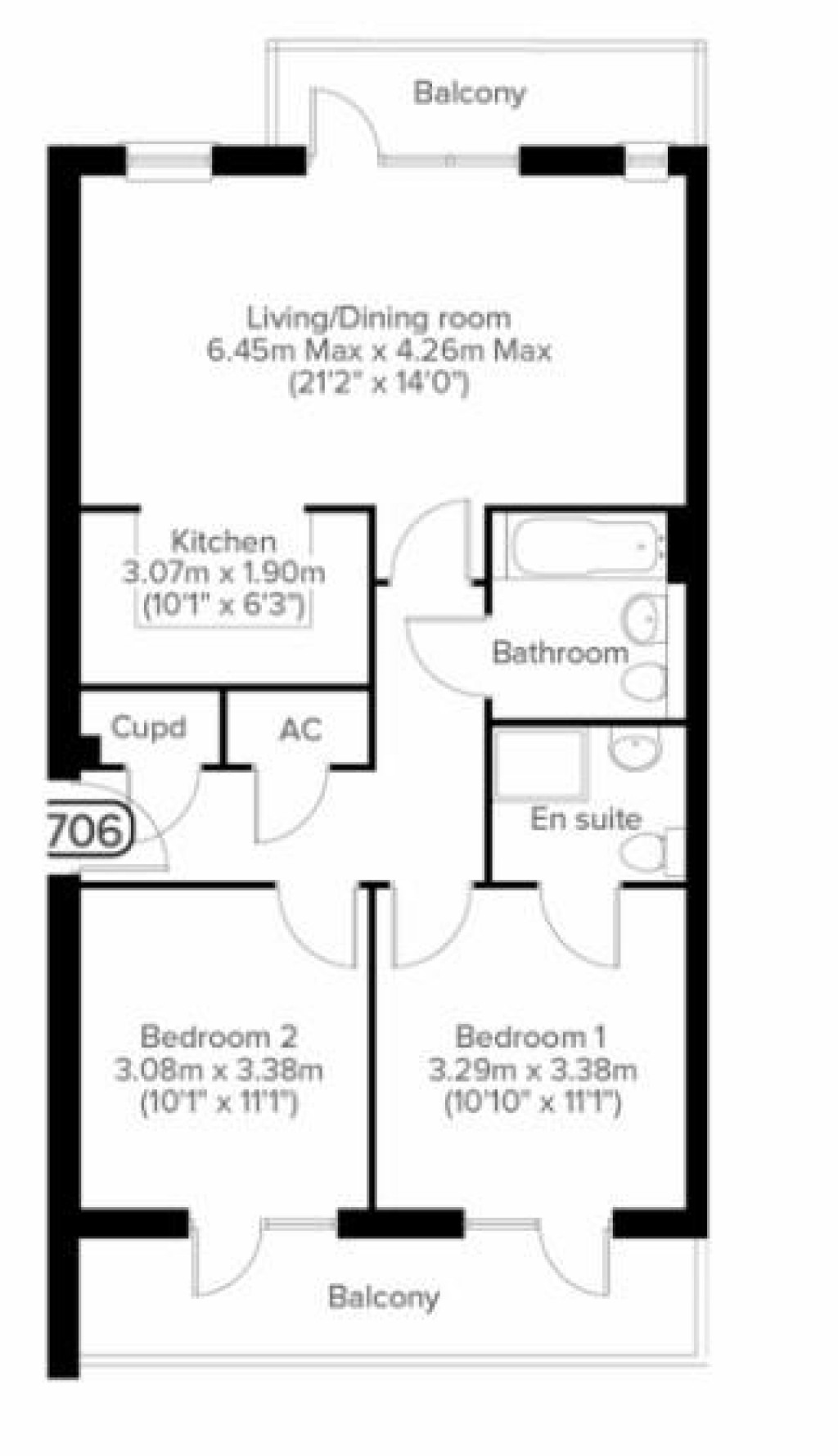 Floorplans For Encombe Street, Plymstock, Plymouth