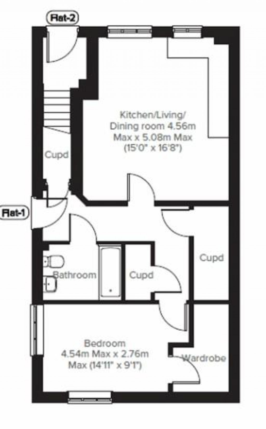 Floorplans For Encombe Street, Plymstock, Plymouth