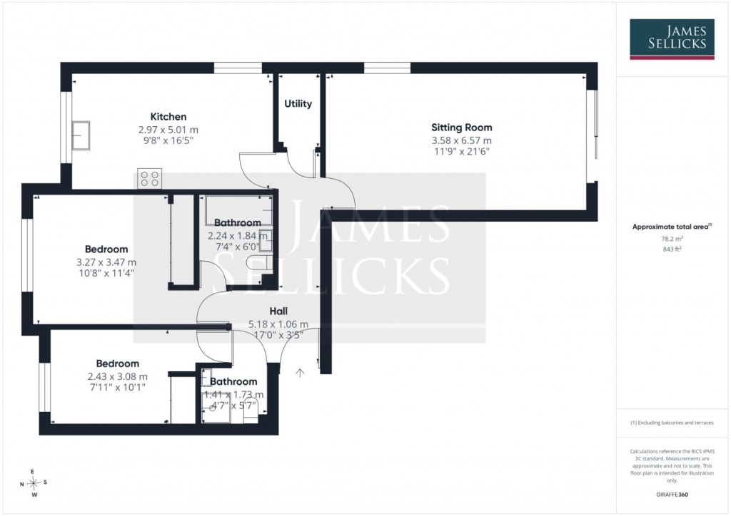 Floorplans For St Andrew's Court,  Evington Lane, Evington, Leicester