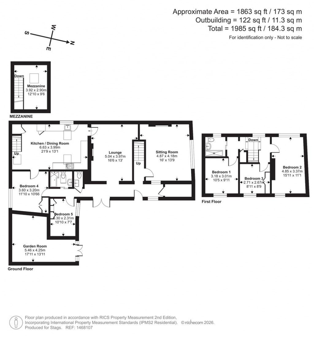 Floorplans For Station Road, Cullompton