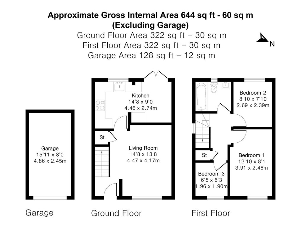 Floorplans For Pound Park, Okehampton