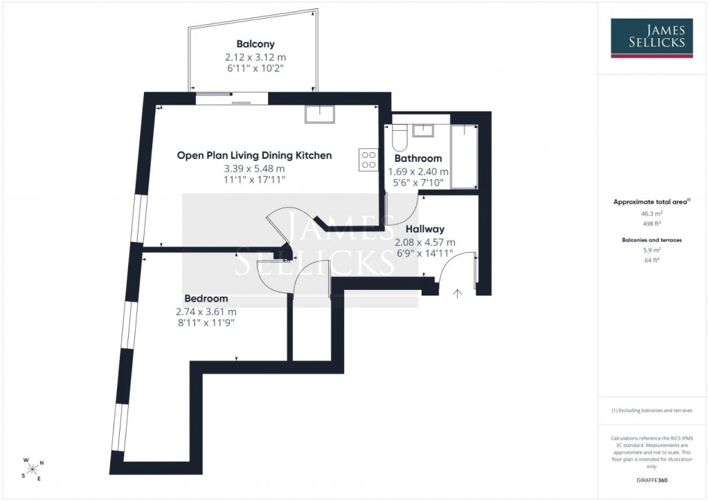 Floorplans For Phoenix Square, Morledge Street, Leicester