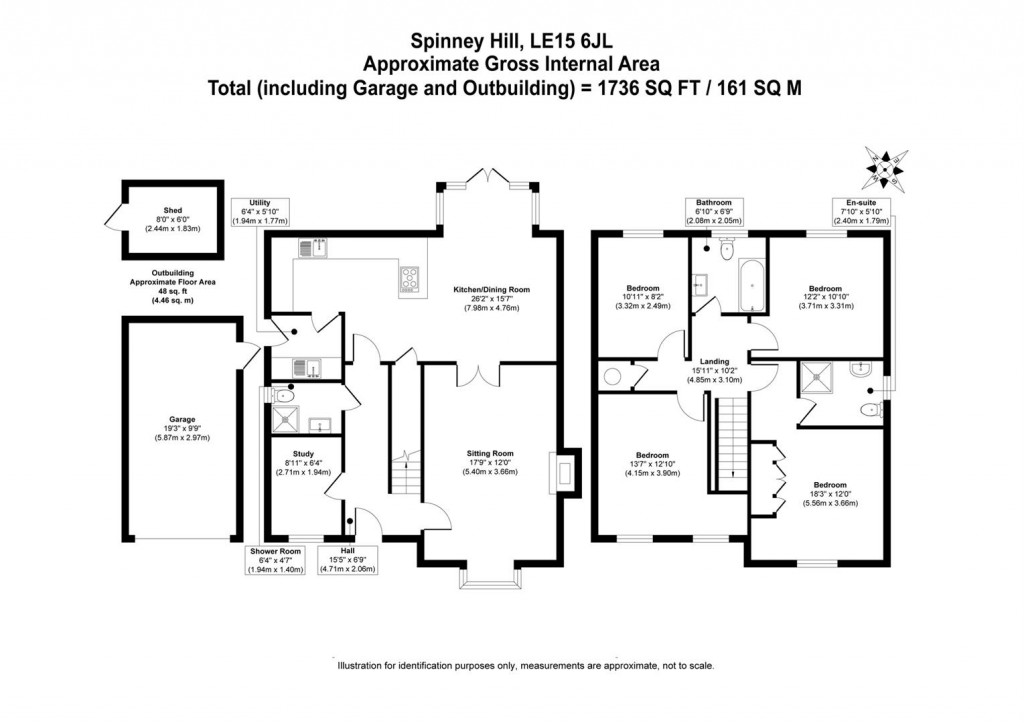 Floorplans For Spinney Hill, Oakham, Rutland