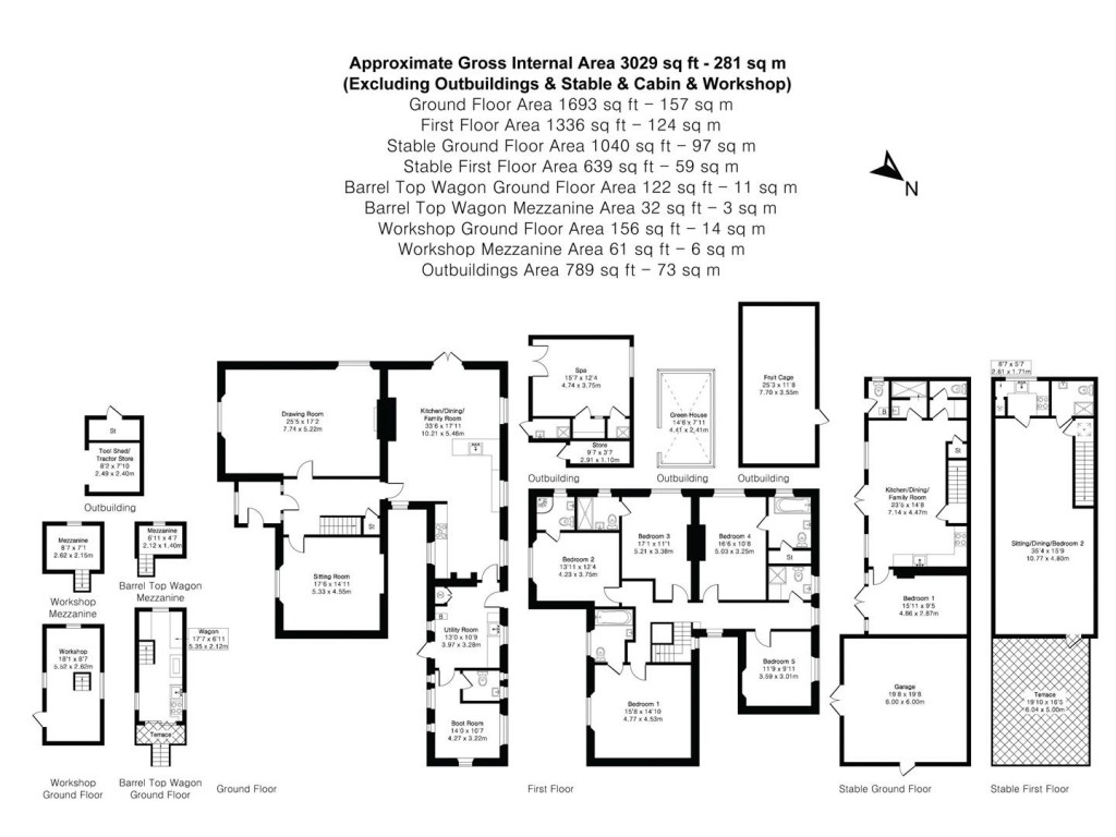 Floorplans For Dowland, Winkleigh