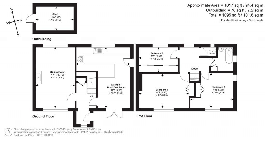 Floorplans For Nr Buckland Brewer