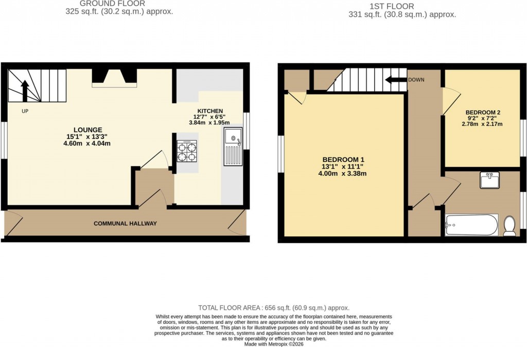 Floorplans For Mill Green, Lyme Regis