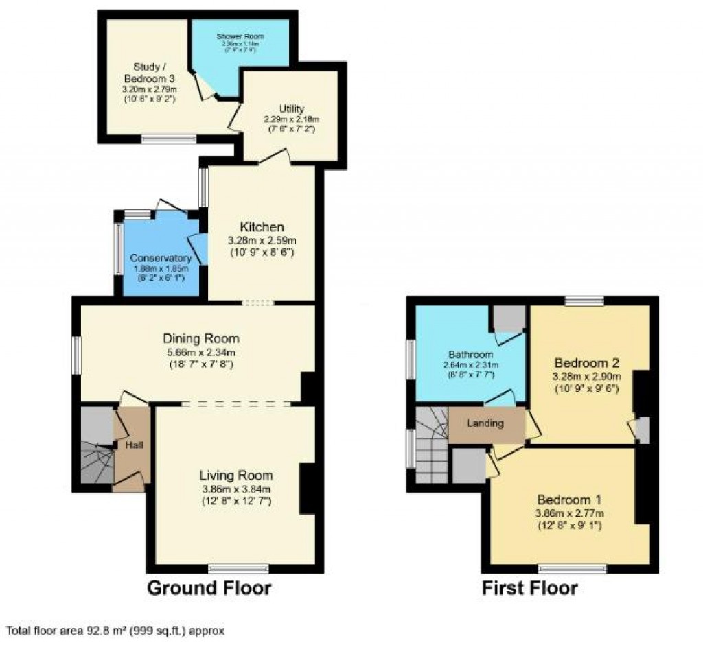 Floorplans For Clyst St George, Exeter