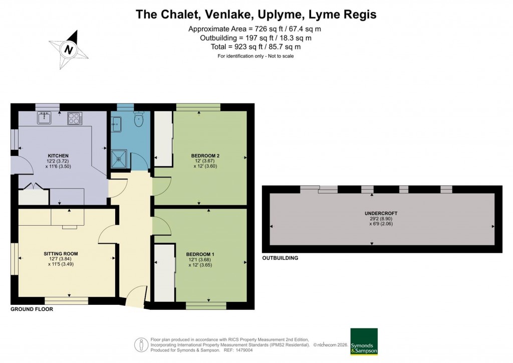 Floorplans For Venlake, Uplyme