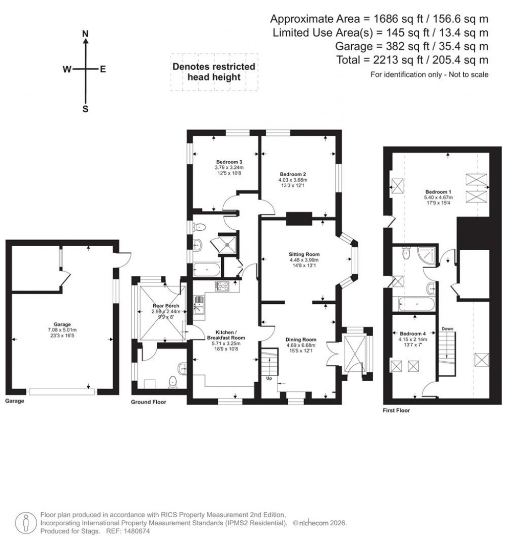 Floorplans For Brushford, Dulverton