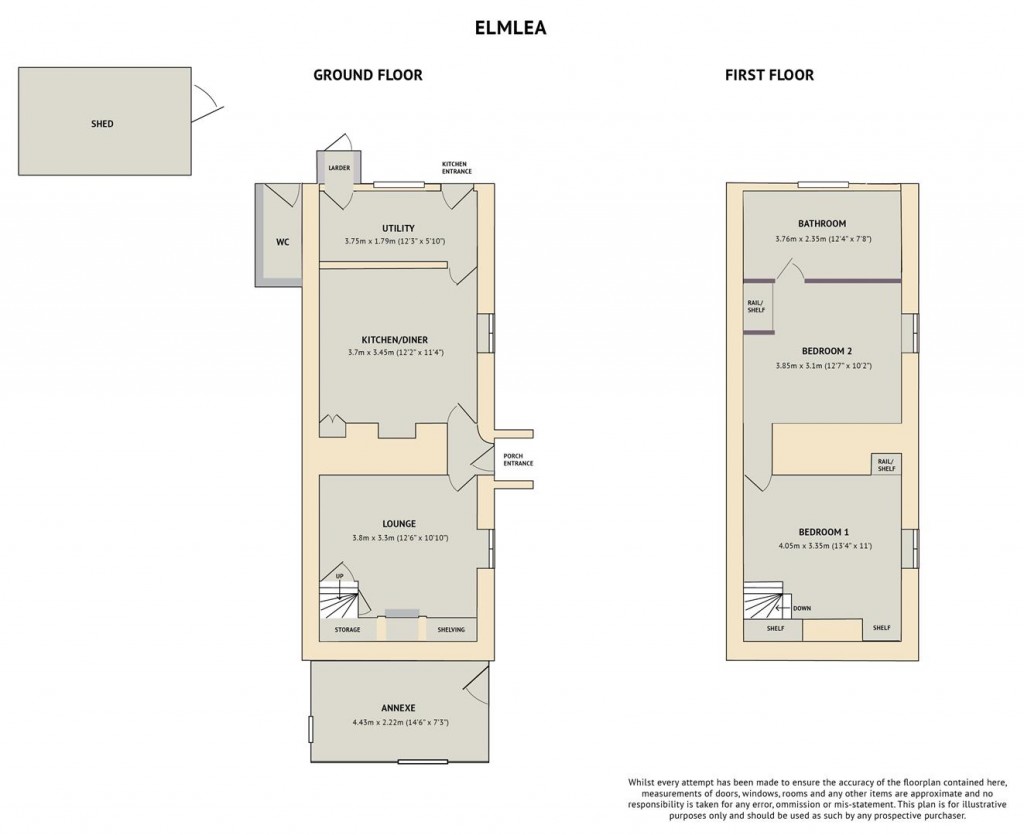 Floorplans For Brighstone, Isle of Wight