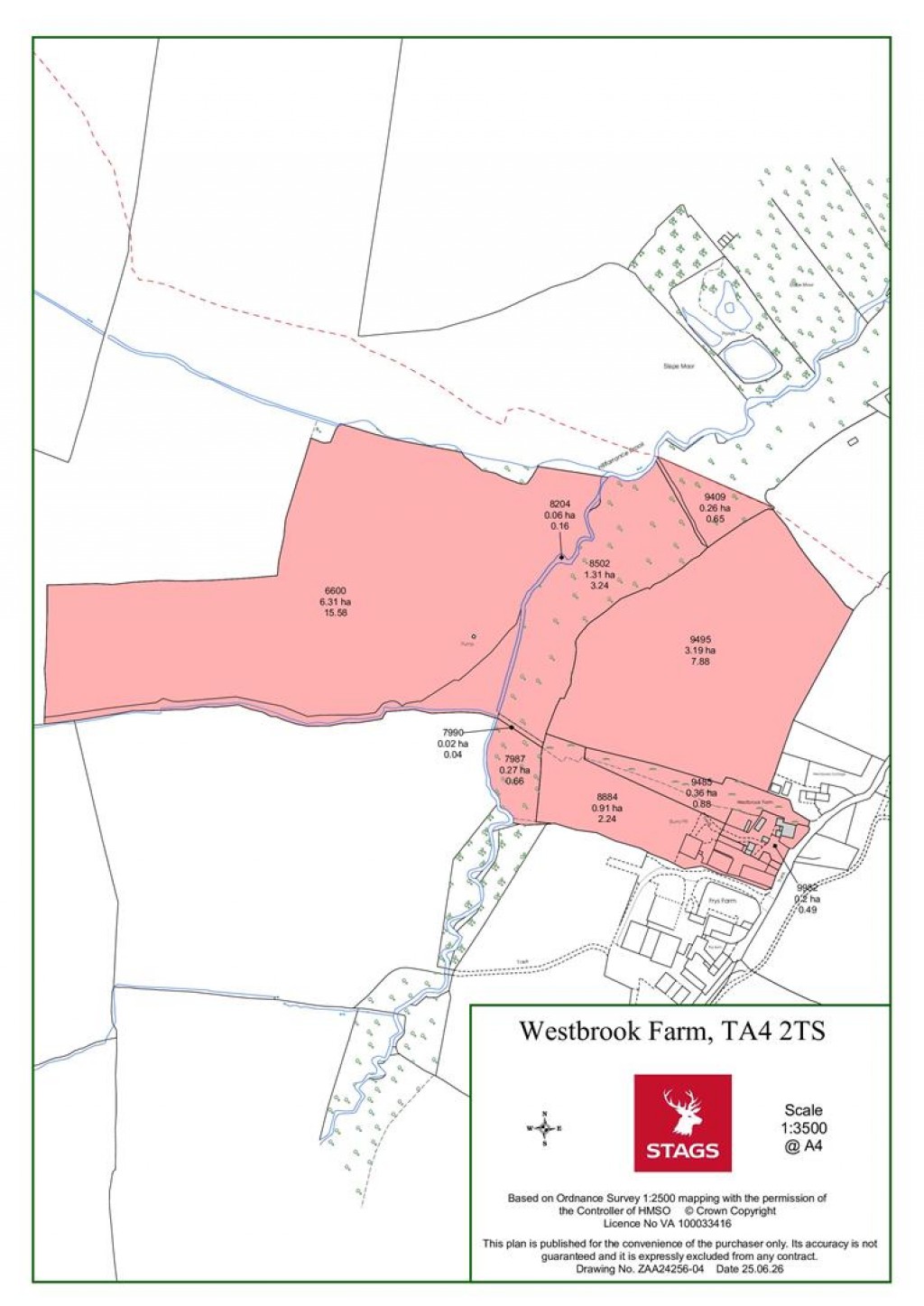 Floorplans For Croford, Wiveliscombe, Taunton