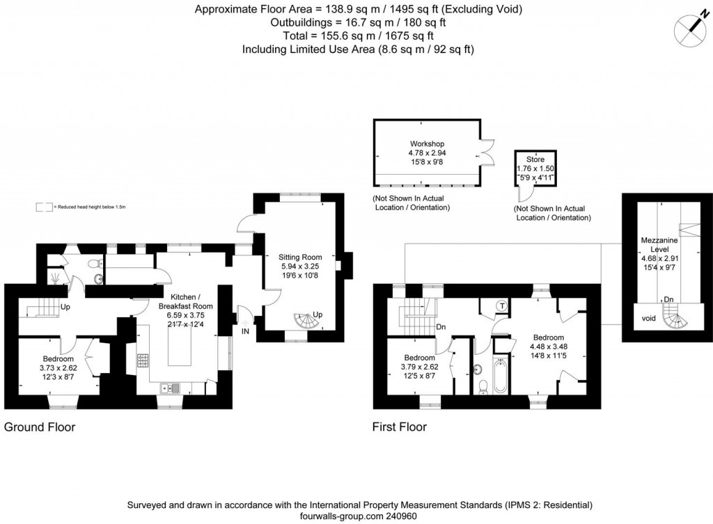 Floorplans For Ampney St. Mary, Gloucestershire