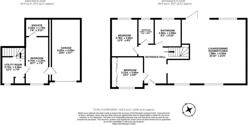 Floorplans For Southfield Avenue, Preston, Paignton