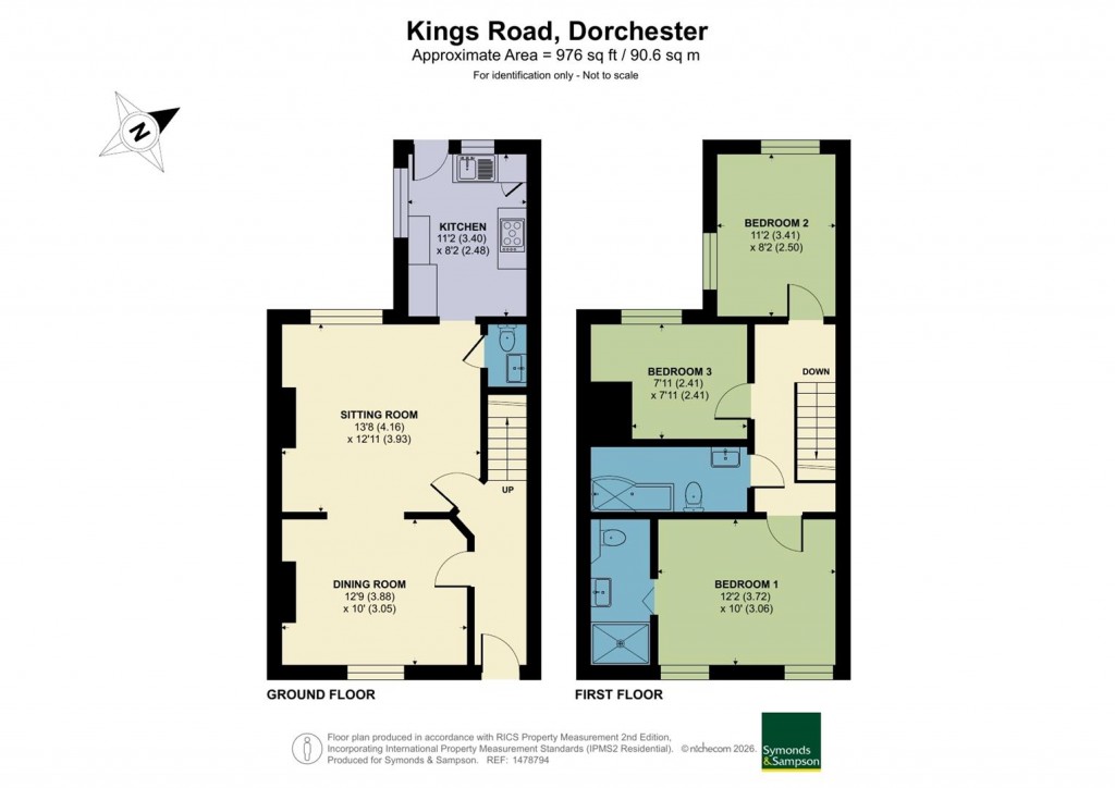 Floorplans For Kings Road, Dorchester