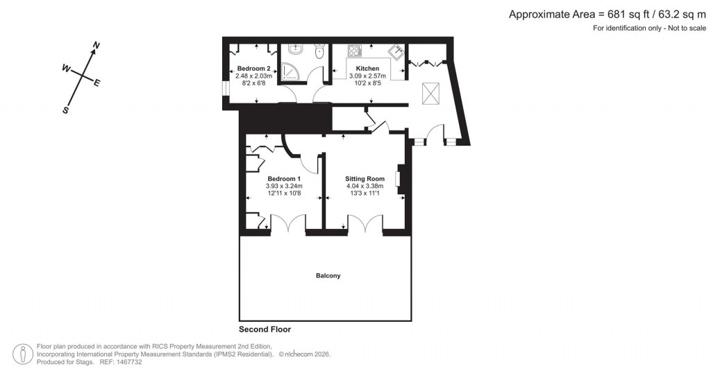 Floorplans For Marine Parade, Lyme Regis