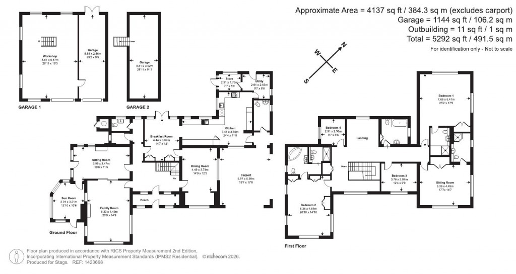 Floorplans For Pitminster, Taunton
