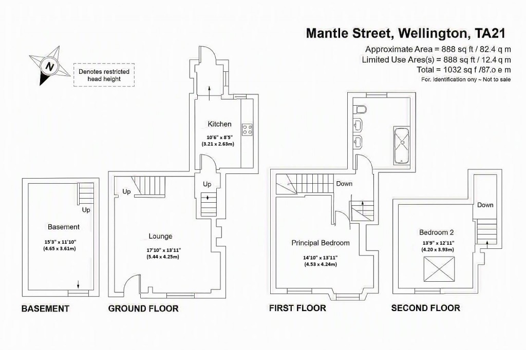 Floorplans For Mantle Street, Wellington