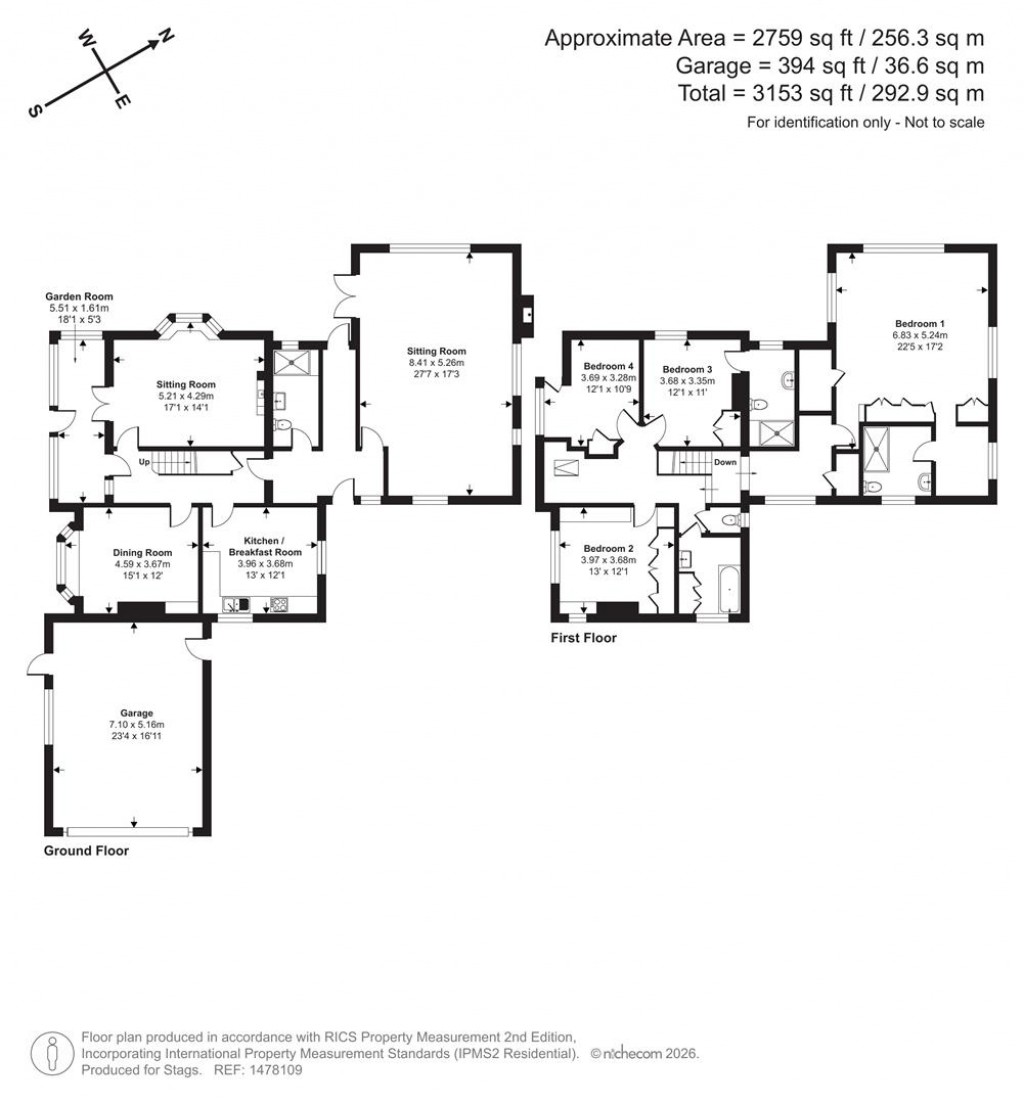 Floorplans For Exmouth Road, Exton, Exeter
