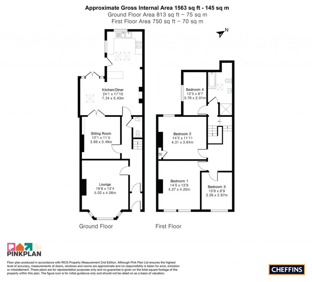 Floorplans For Herbert Street, Cambridge
