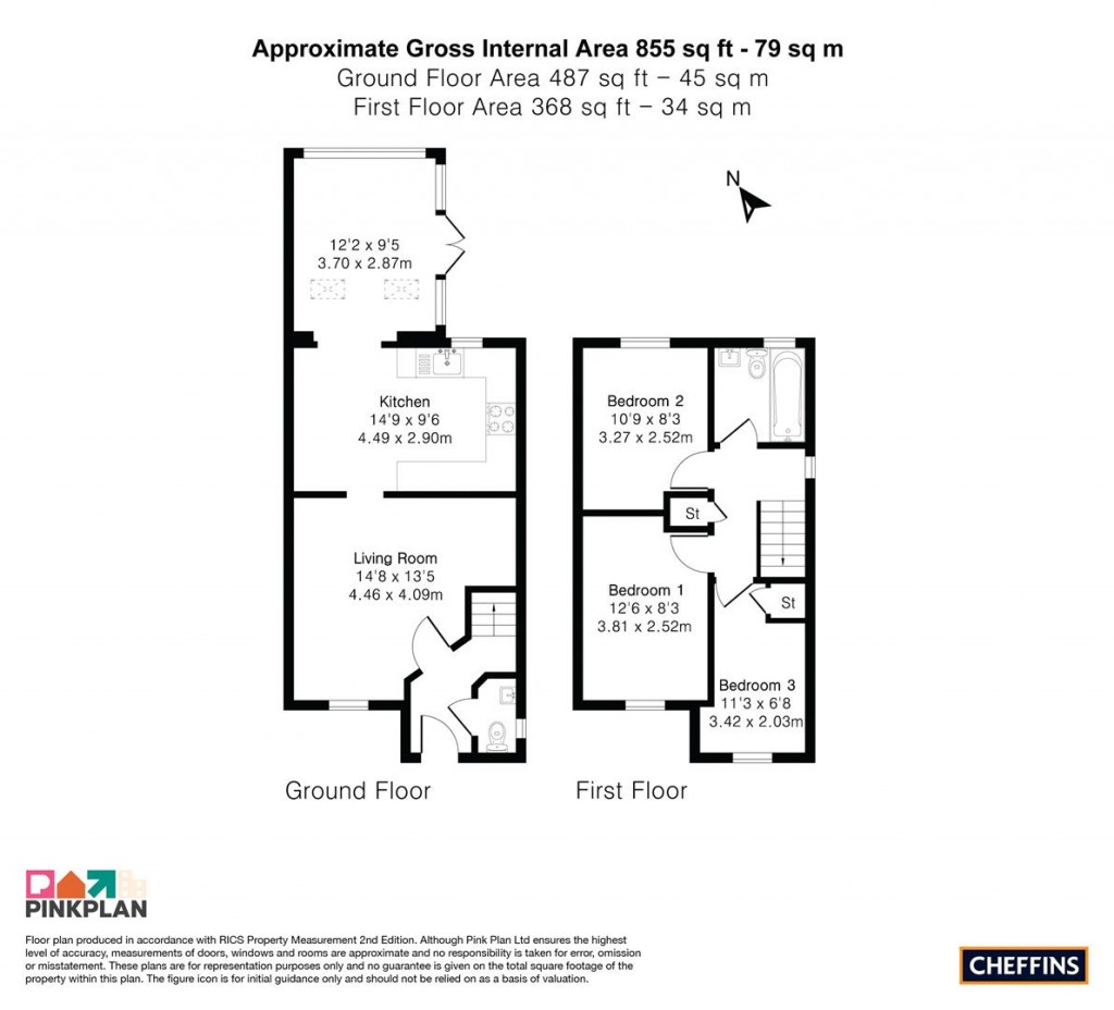 Floorplans For Cowslip Drive, Little Thetford, Ely