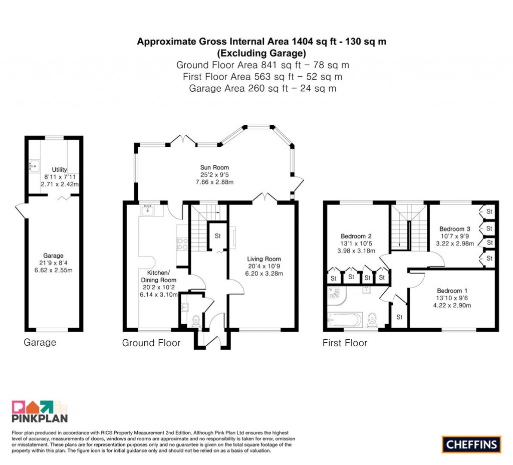 Floorplans For Boyton Close, Haverhill