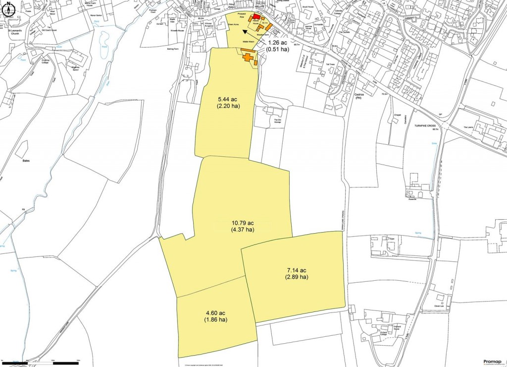 Floorplans For Middle Street, Misterton, Crewkerne