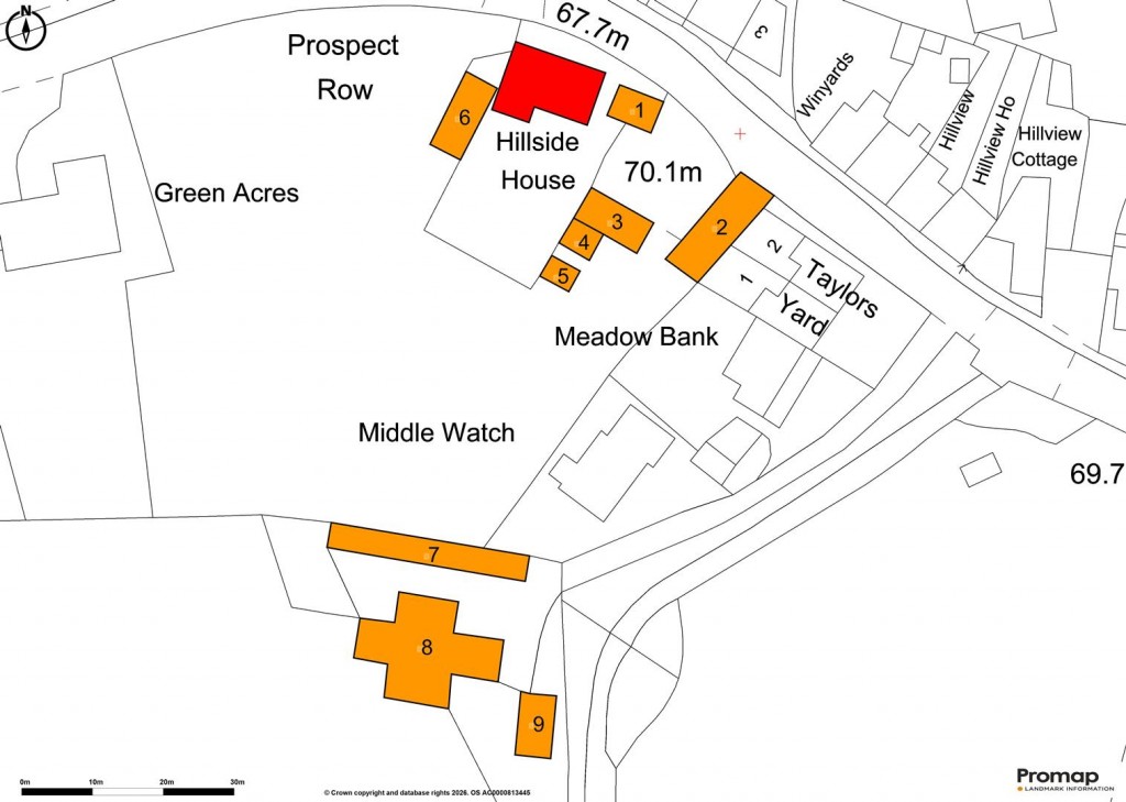 Floorplans For Middle Street, Misterton, Crewkerne