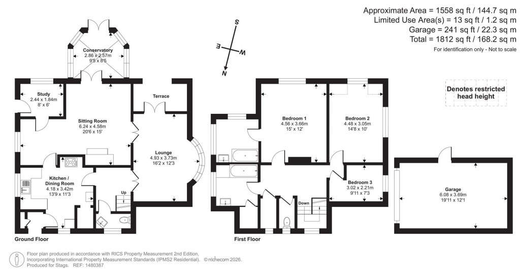 Floorplans For Green Lane, Raymonds Hill, Axminster