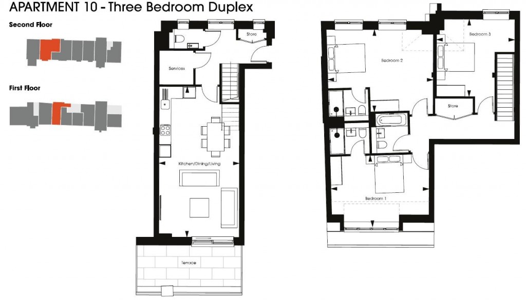 Floorplans For Lee Bay Apartments