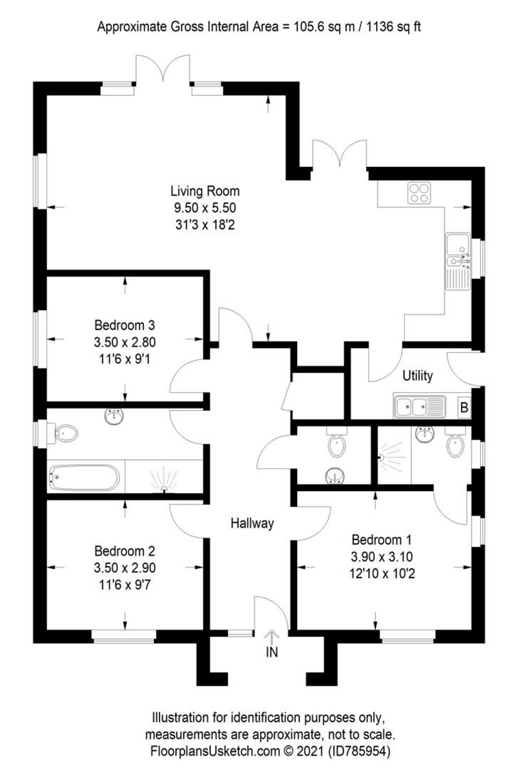 Floorplans For Earland Rise, Culmstock, Cullompton