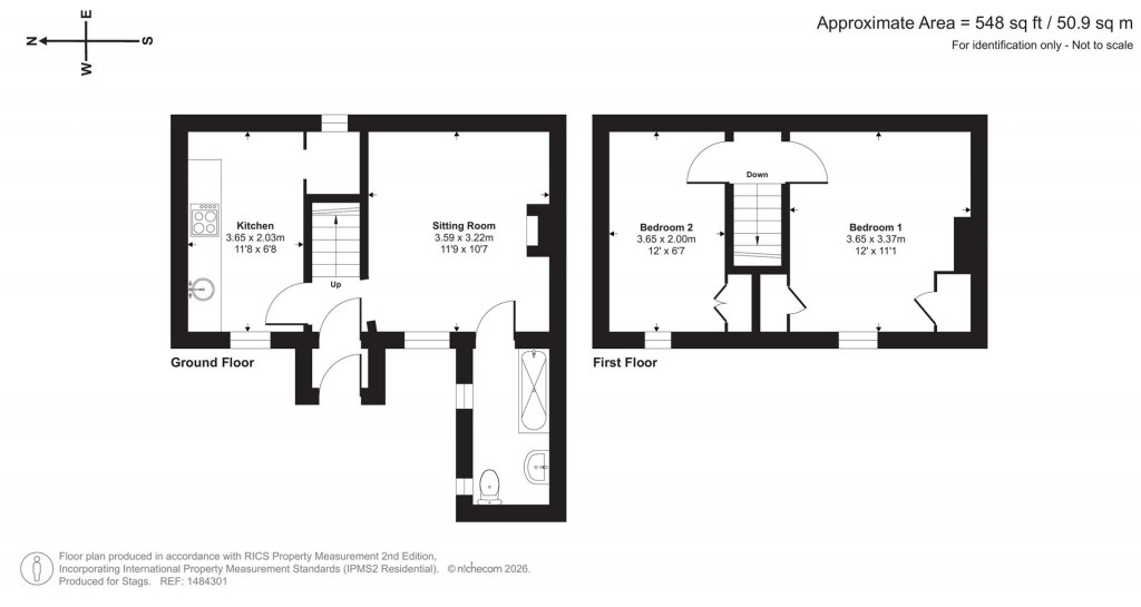 Floorplans For Salwayash, Bridport