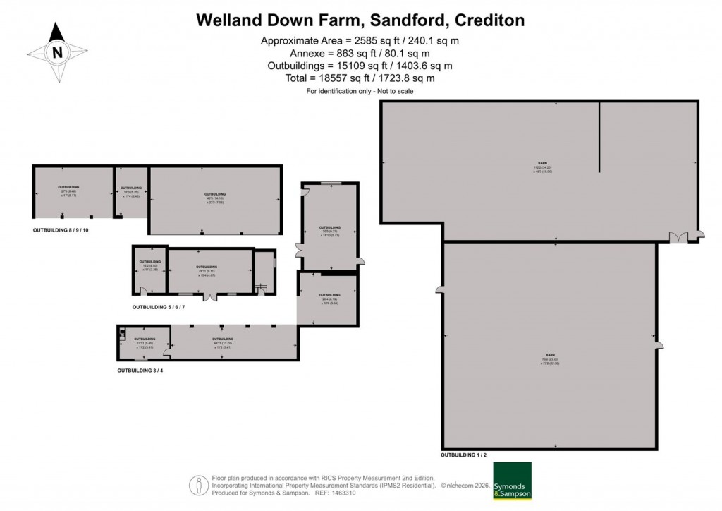 Floorplans For Sandford, Crediton