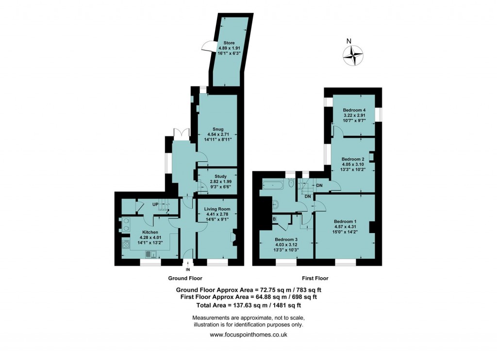 Floorplans For Culworth Road, Chipping Warden