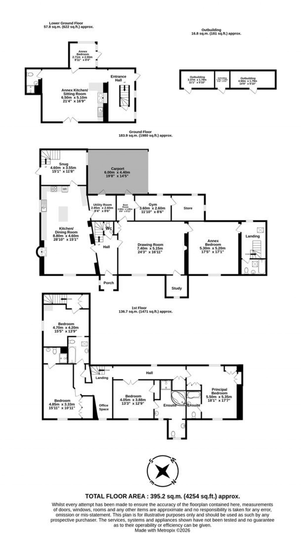 Floorplans For East Leigh Cross To Monkey Oak, Harberton