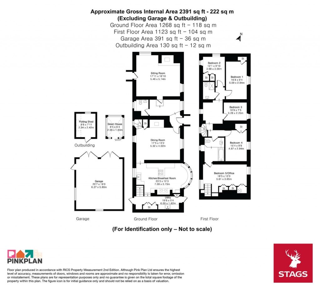 Floorplans For Dippertown, Lewdown, Okehampton