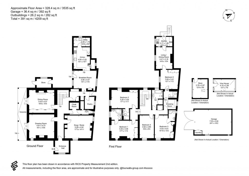 Floorplans For Ottery St. Mary