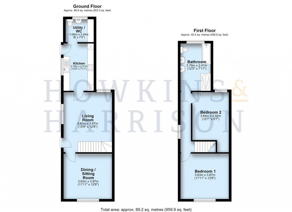 Floorplans For Hurley Common, Hurley, Atherstone