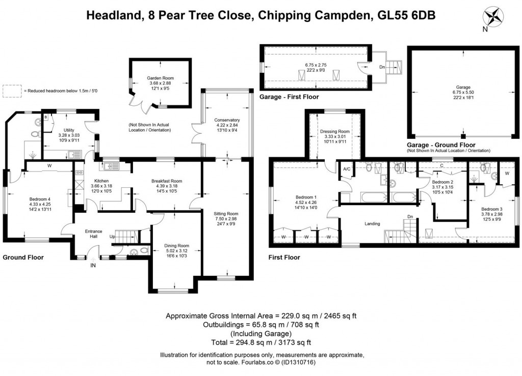 Floorplans For Chipping Campden, Gloucestershire