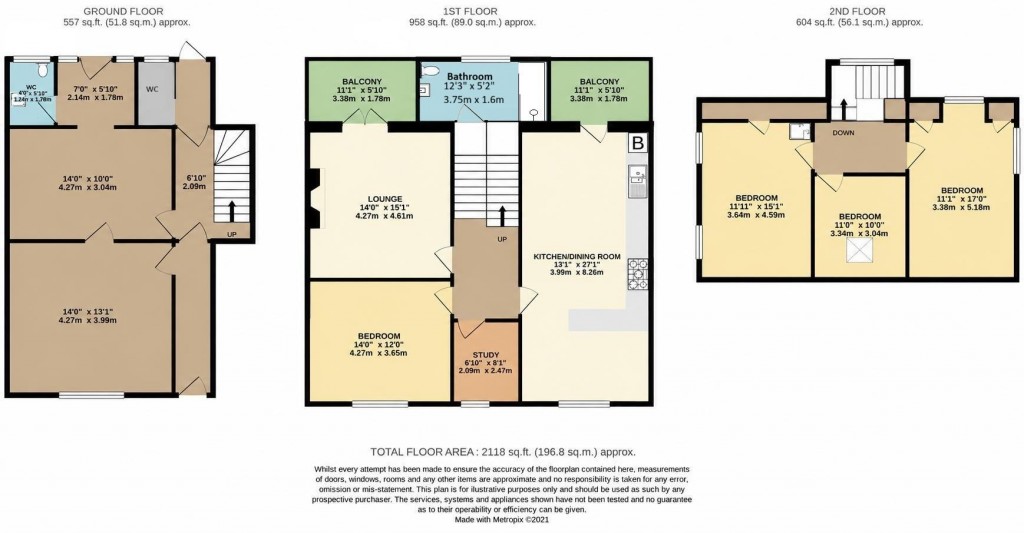 Floorplans For The Street, Charmouth, Bridport