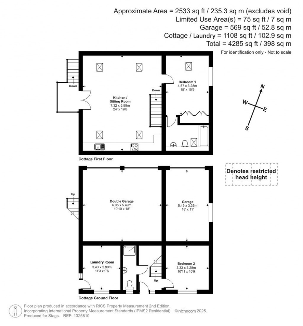 Floorplans For Mary Tavy, Devon - 2.48 acres