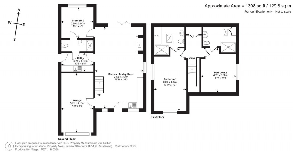 Floorplans For Foxtail Meadow, Bradworthy, Holsworthy