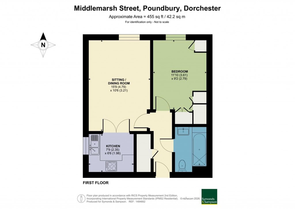Floorplans For Middlemarsh Street, Poundbury, Dorchester