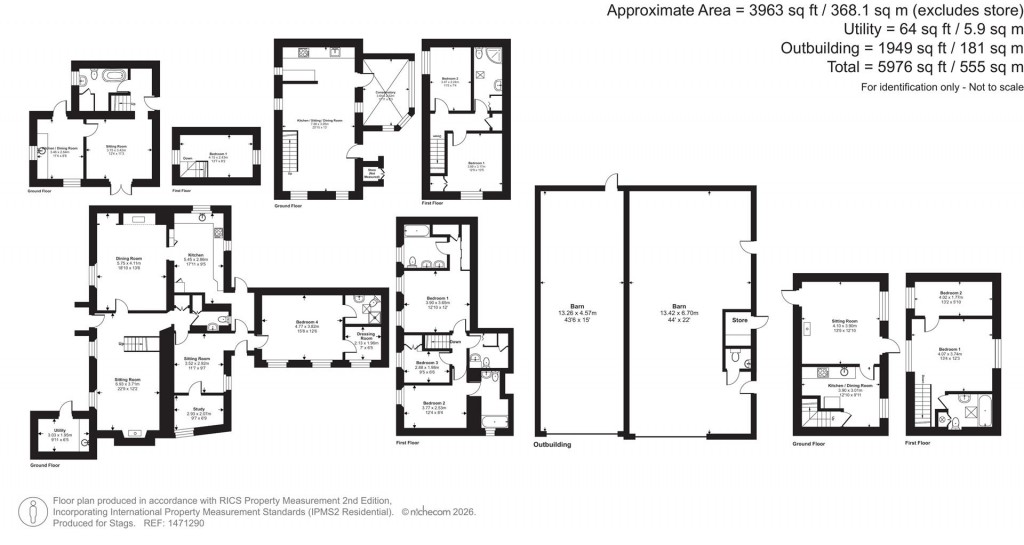 Floorplans For Common Moor, Liskeard