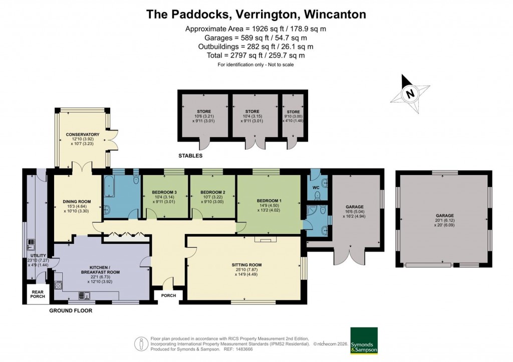 Floorplans For Verrington, Wincanton