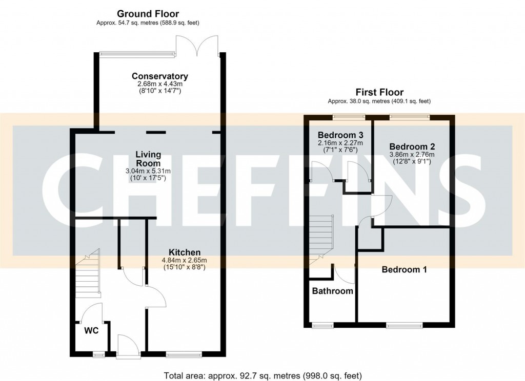Floorplans For Vetch Walk, Haverhill